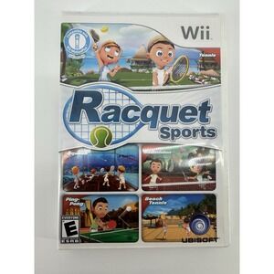 Racquet Sports Nintendo Wii Ubisoft With Manual CIB